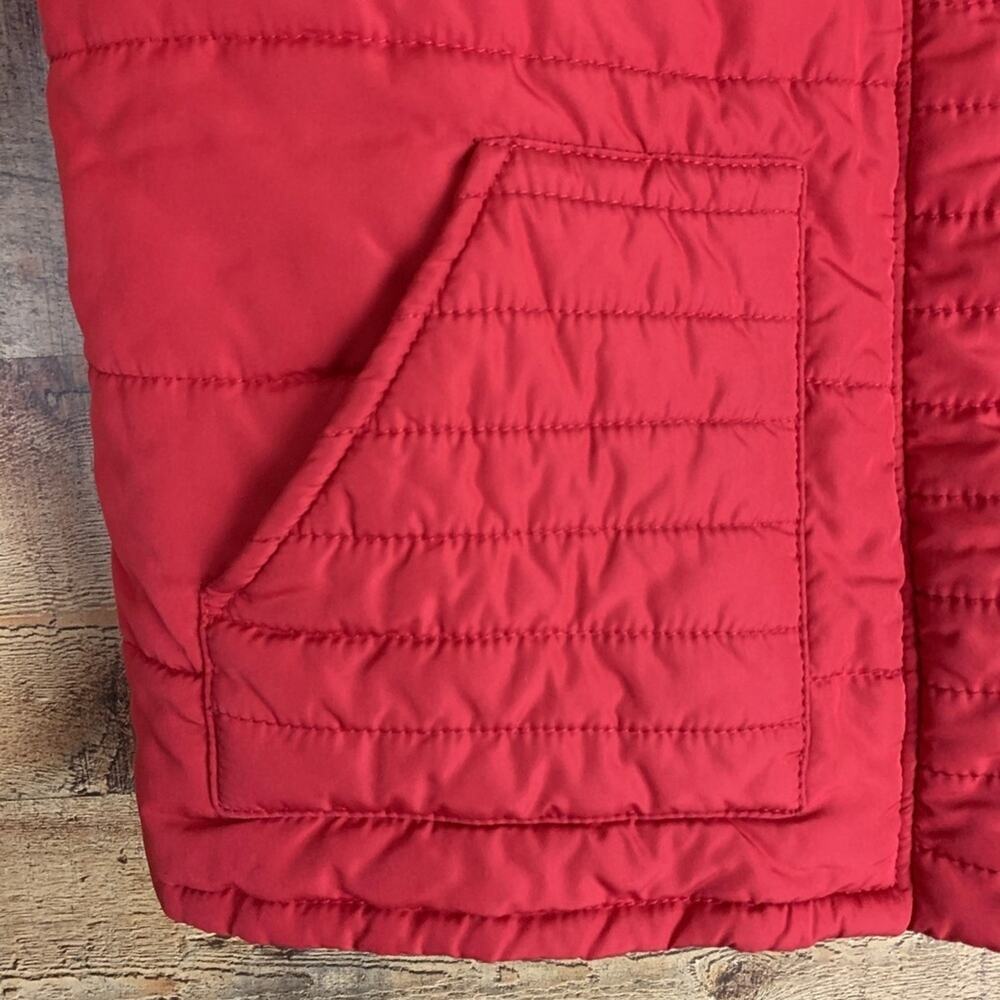 Splendid Quilted Lightweight Puffer Jacket Ruffle… - image 2